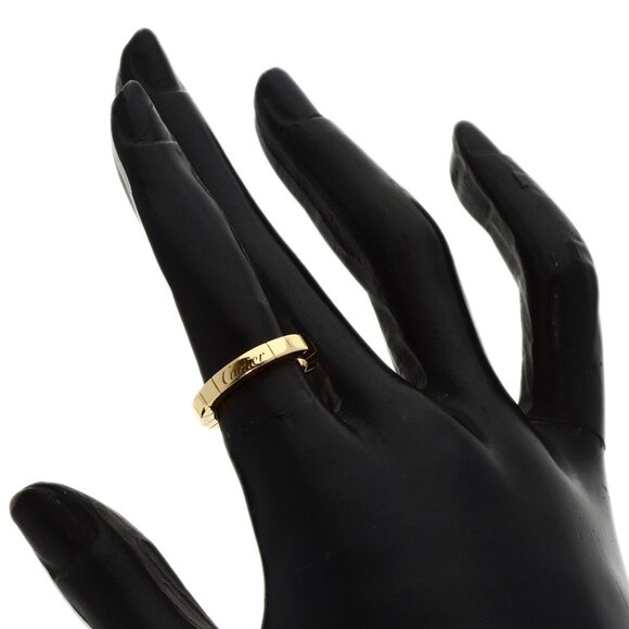 CARTIER 18k Gold Diamond Lanier Ring #48 - Picture 6 of 10